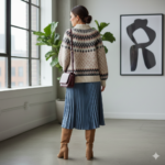 The Nordic Muse Fair Isle Sweater - Image 3