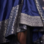 The Sapphire Zenith Fusion Lehenga-Skirt - Image 3