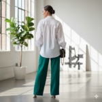 The Serene Azure Silk-Luxe Shirt - Image 2