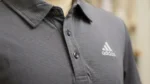 Adidas Men’s Charcoal Grey Textured Performance Polo Shirt (3)