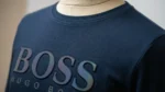 BOSS Hugo Boss Men’s Navy Blue 3D Logo Crew Neck T Shirt (4)