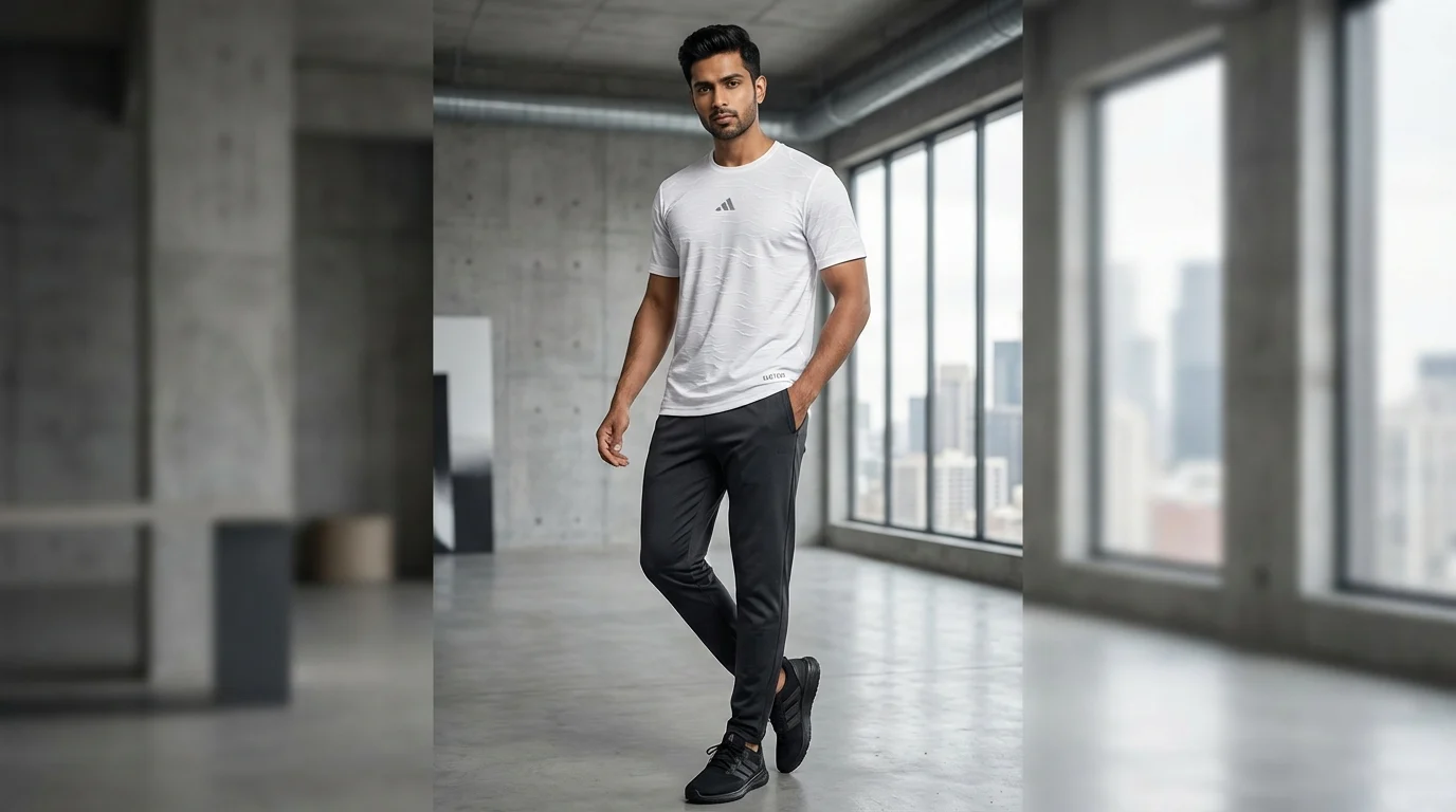 Men's Essential Navy Blue Solid Crew Neck T Shirt (3) Men's Essential Navy Blue Solid Crew Neck T Shirt (3)