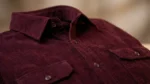 Men’s Maroon Corduroy Full Sleeve Casual Shirt (3)