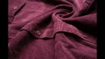 Men’s Maroon Corduroy Full Sleeve Casual Shirt (4)