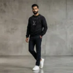 Men’s Premium Maroon Corduroy Full Sleeve Utility Shirt (1)