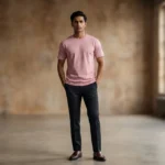 Men’s Premium Maroon Corduroy Full Sleeve Utility Shirt (1)