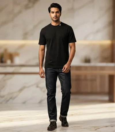 Men’s Premium Maroon Corduroy Full Sleeve Utility Shirt (3)