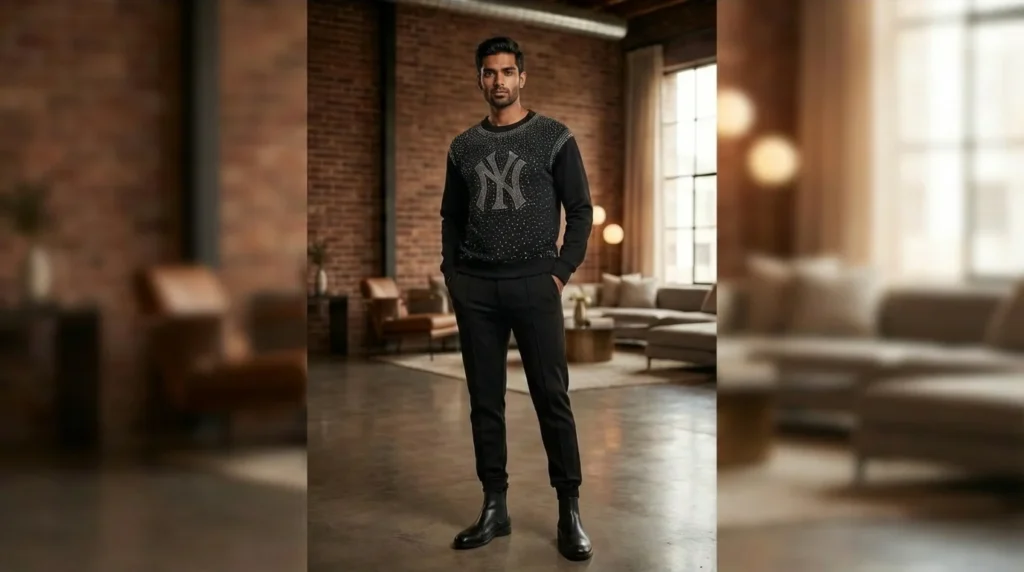 Men’s Premium Maroon Corduroy Full Sleeve Utility Shirt (3)