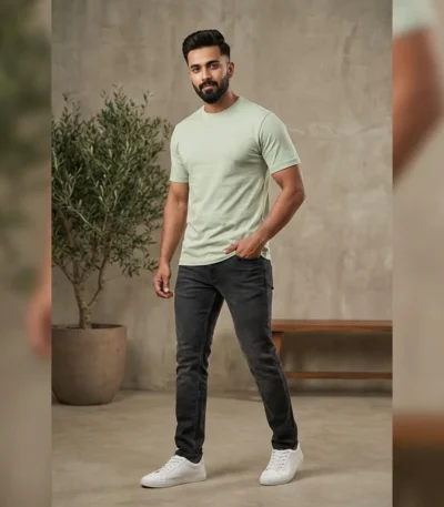 Men’s Premium Maroon Corduroy Full Sleeve Utility Shirt (4)