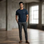 Men's Premium Maroon Corduroy Utility Full Sleeve Casual Shirt (4)