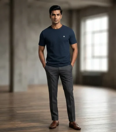 Men's Premium Maroon Corduroy Utility Full Sleeve Casual Shirt (4)