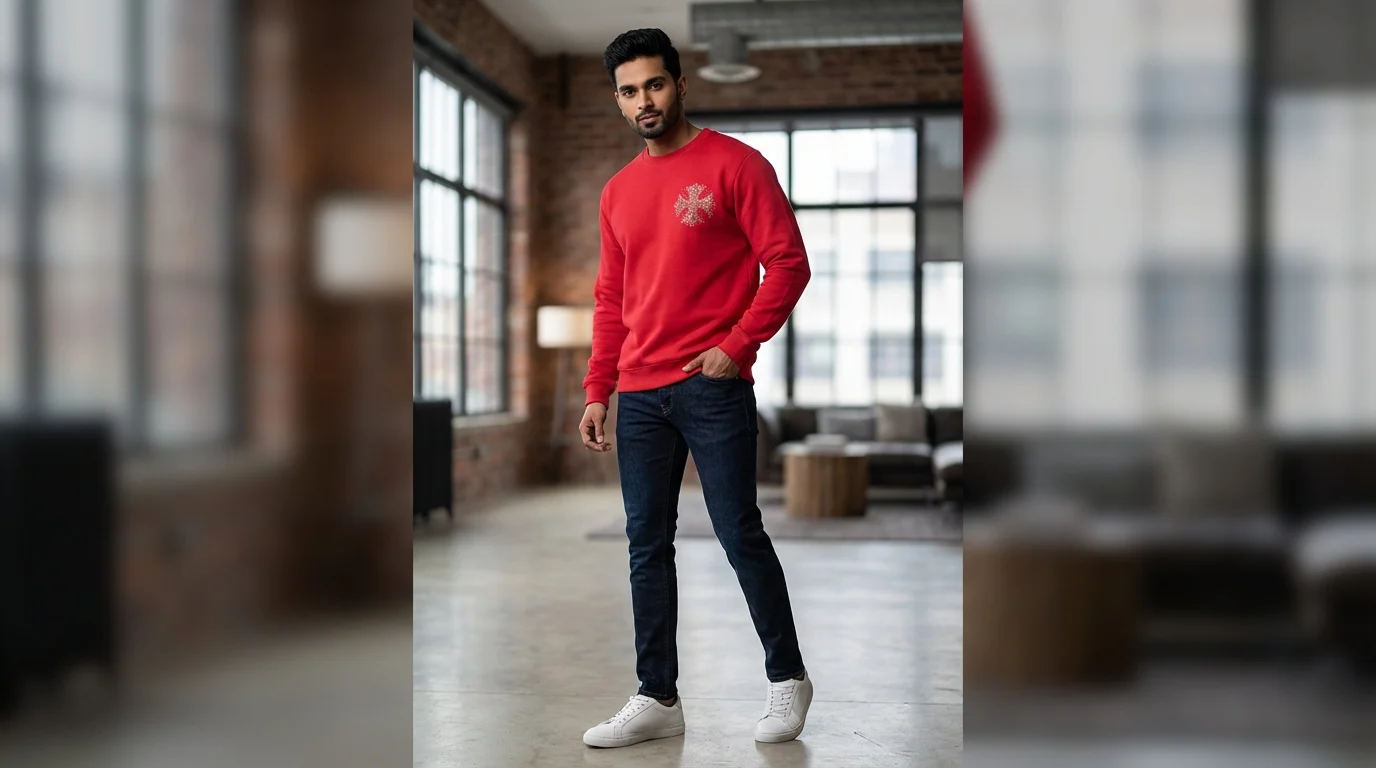 Men's Premium Maroon Vertical Corduroy Utility Shirt (4) Men's Premium Maroon Vertical Corduroy Utility Shirt (4)