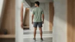 Men’s Sage Green Performance Training T Shirt (1)