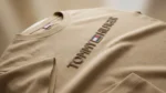 Tommy Hilfiger Men’s Beige Embroidered Logo T Shirt (4)