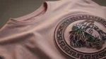 Versace Men’s Light Pink Medusa 3D Embroidered T Shirt (5)