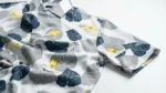 Men’s Navy & Yellow Floral Print Premium Casual Shirt (4)