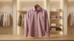 Men's Premium Dusty Rose Solid Cotton Linen Regular Fit Full Sleeve Shirt (3)