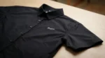 Men's Premium Slate Black Slim Fit Short Sleeve Cotton Shirt (4)