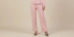 Women’s Pastel Pink Full Zip Tracksuit – Premium Lounge Co ord Set (3)