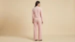 Women’s Pastel Pink Full Zip Tracksuit – Premium Lounge Co ord Set (4)
