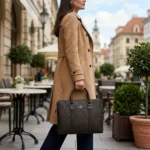 Coach Signature Canvas Slim Briefcase for Women (1)