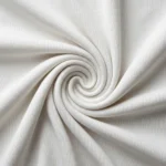 Elegant woman wearing a white boat neck full sleeve ribbed top (2)