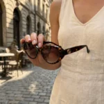 Gucci Tortoise Shell Cat Eye Sunglasses for Women with Gold Double G Logo (4)