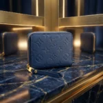 Louis Vuitton Zippy Coin Purse in Blue Monogram Empreinte Leather (4)