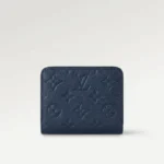 Louis Vuitton Zippy Coin Purse in Blue Monogram Empreinte Leather (5)