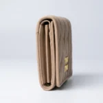 Miu Miu Matelassé Nappa Leather Compact Wallet in Beige (2)