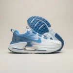 Nike Men’s White and Blue Athletic Running Shoes with Dial Lacing System (7)