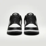 Nike SB Dunk Low Black and White Panda Sneakers on Marble Display (3)