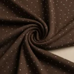 Women’s Brown Polka Dot Halter Neck Bodysuit with Square Neckline (4)