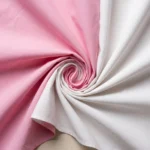 Women's Korean Style Pink and White Two Tone Parachute Maxi Dress with Tie Up Shoulder Ribbon (5)