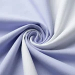 Women's dual tone Korean style parachute maxi dress in periwinkle blue and white with ribbon tie up straps (3)