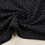 black halter neck bodysuit with silver rhinestone embellishments (3)