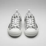 Dior B23 low top oblique sneakers in white and black (2)