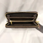 Michael Kors Brown Monogram Zip Around Women’s Wallet (3)