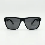 Ray Ban Men's Matte Black Square Polarized Sunglasses with Grey Lenses (4)