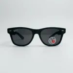 Ray Ban matte black square Wayfarer sunglasses for men with polarized lenses (5)