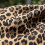 Women's Leopard Print Sleeveless Maxi Dress with Front Cut Out and Tie Back Detail (4)