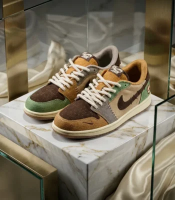 Zion Williamson x Air Jordan 1 Low OG Voodoo Sneake (4)