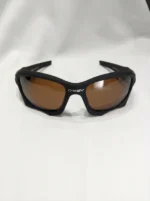 akley matte black wraparound sports sunglasses for men with amber tinted lenses (3)