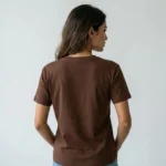 brown short sleeve t shirt with a vintage graphic print (7)