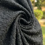 Premium black evening jacket for women with intricate all over sequin and bugle bead embroidery (3)