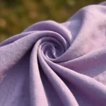 Women's lavender linen long shirt dress (1)