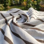 Women's striped oversized long tunic shirt (2)