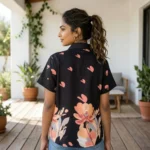 black half sleeve shirt (2)