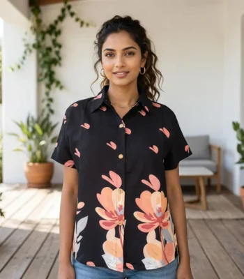 black half sleeve shirt (4)