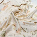 off white printed co ord set with quirky dog illustrations paired (1)
